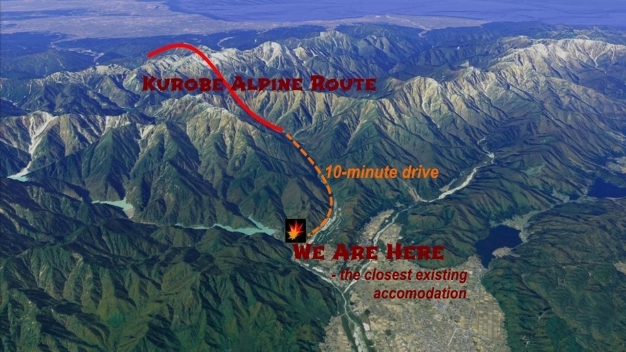 Momiji Guesthouse Cottages - Alpine Route 大町市 エクステリア 写真