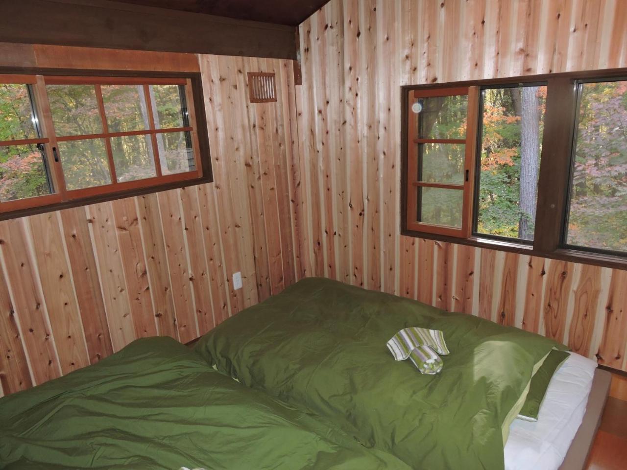 Momiji Guesthouse Cottages - Alpine Route 大町市 エクステリア 写真